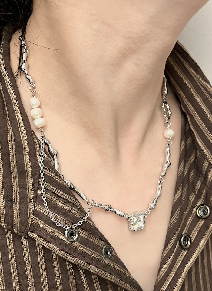 Pearl Mixed Necklace ver.2