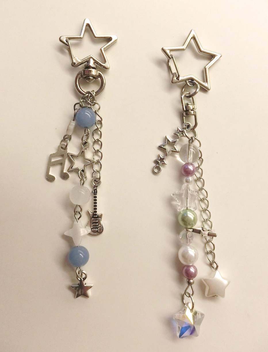 Star Beads Keyring (2 options)