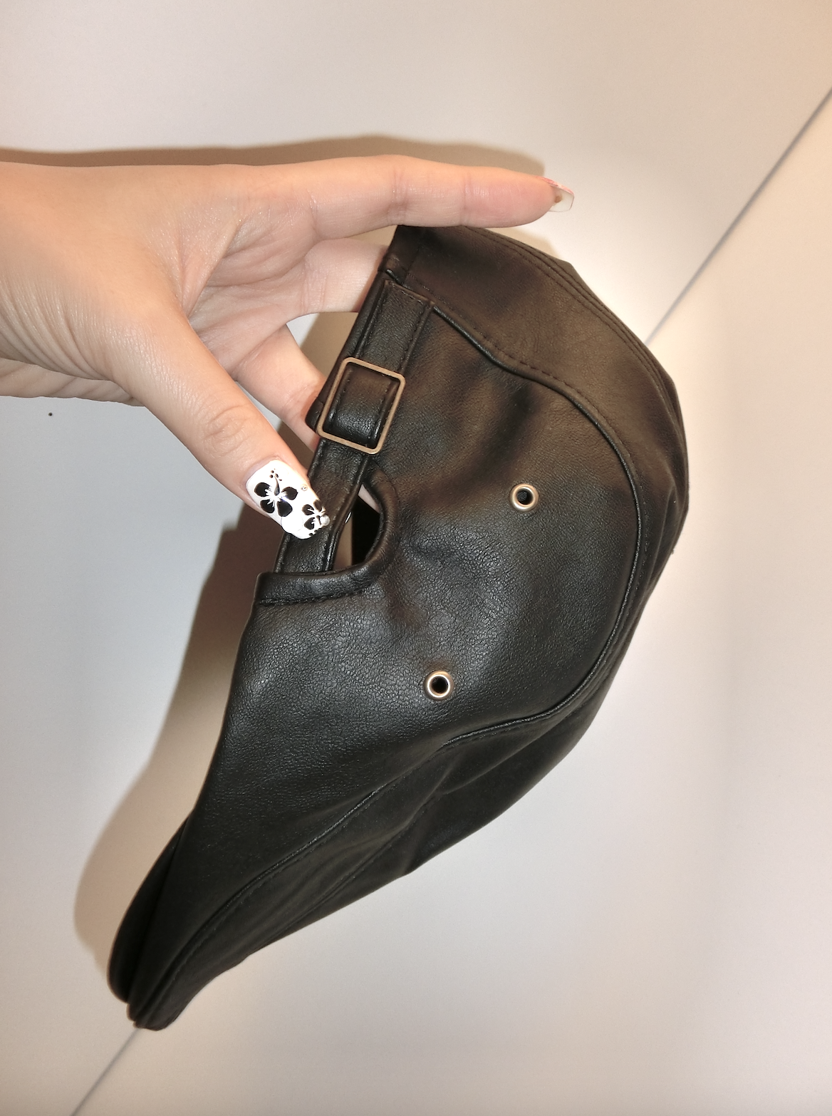 Leather Hunting Cap